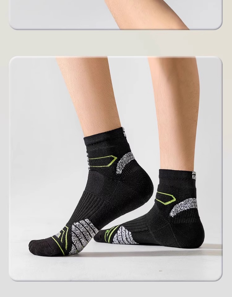 Marathon professionelle laufschuhe männer herbst winter mittlere länge handtuch unten verdickt sport anti geruch und schweiß absorbieren_voghion.com