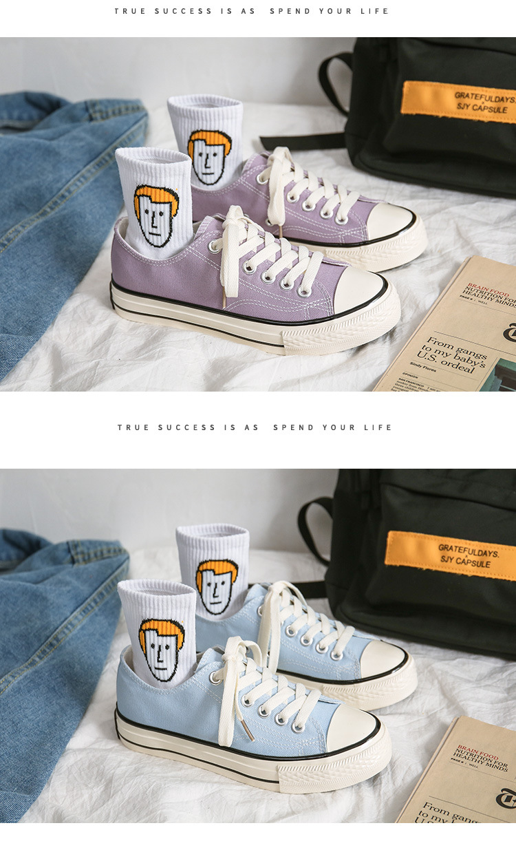 Canvas Shoes Made Of Three Vulcanized Products S Re Engraved High Top Couple Casual Shoes Korean Version All Match Student Skate Shoes Men_voghion.com