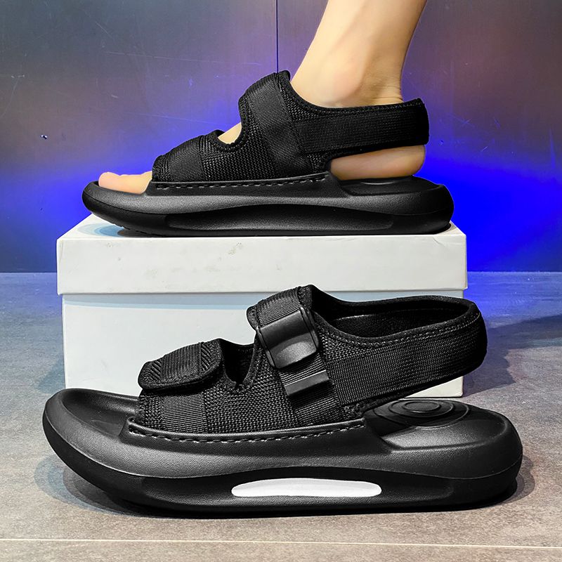 Sandalias de verano para hombre, antideslizantes, resistentes al desgaste, de doble uso, para conducir, informales, para estudiantes, zapatos de playa._voghion.com