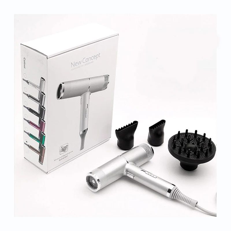 Infrared Negative Professional Ionic Blow Dryer Hot&Cold Wind Salon Styler Tool Hair Electric Drier Blower er_voghion.com