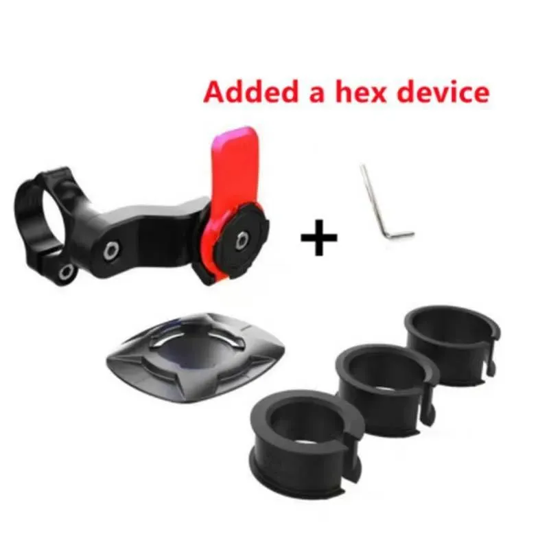 Schnellverschluss-Handyhalterung für Motorrad und Fahrrad, verstellbare Halterung für Lenker, passend für 220620_voghion.com