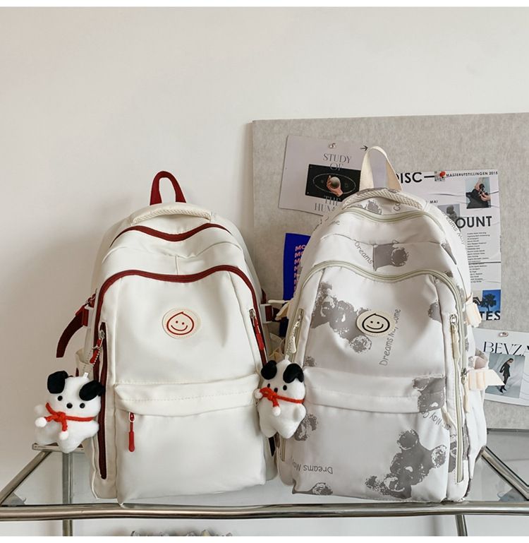 Zaino Nuovo Zaino alla moda per studenti Zaino per studenti delle scuole medie e superiori Zaino per studenti universitari_voghion.com