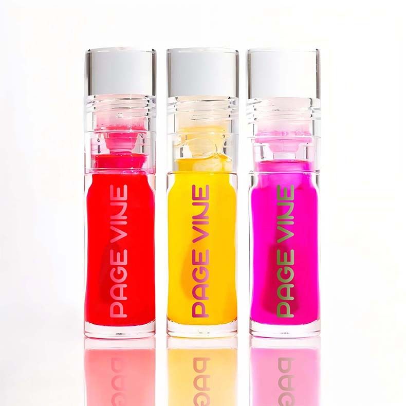 Bellezza e salute PAGINA VINE Lip Oil Nuova serie Lip Glaze Acqua chiara e trasparente Specchio per labbra Dudu Lip Lucidalabbra idratante_voghion.com
