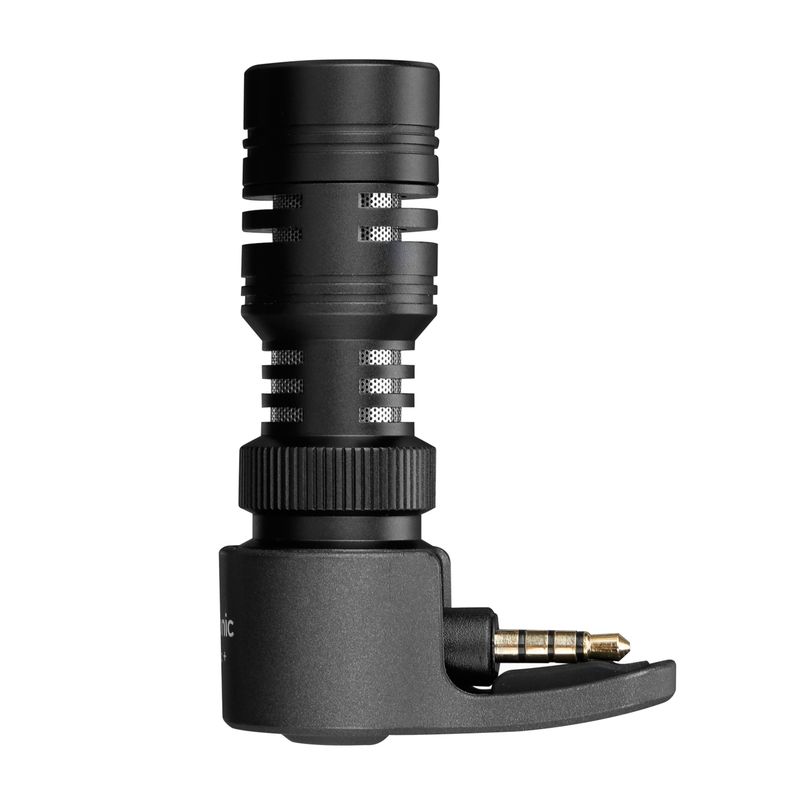 Saramonic SmartMic + Di/UC Type-C Directional Microphone With Foam Windscreen For IOS IPhone 13 11 7 Plus Android_voghion.com