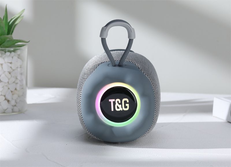 TG658 Bluetooth Tragbarer Outdoor-Handheld-Mini-Lautsprecher TWS mit Licht Neues kreatives Geschenk_voghion.com