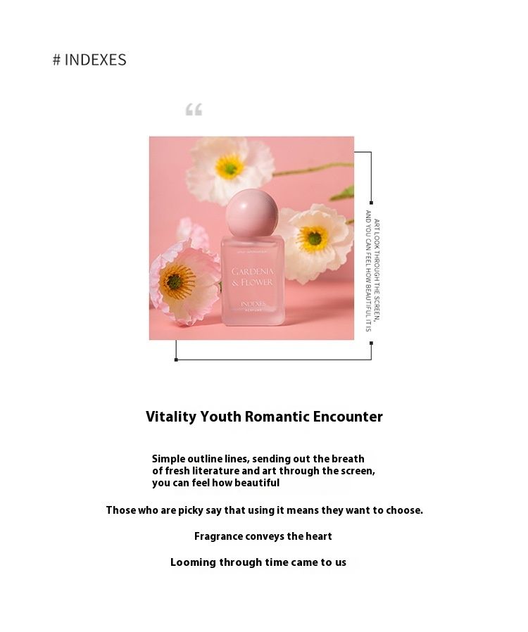 New Perfume INDEXES Index Women's Perfume Pink Romantic Encounter Fresh Tea Student Affordable Small Perfume_voghion.com