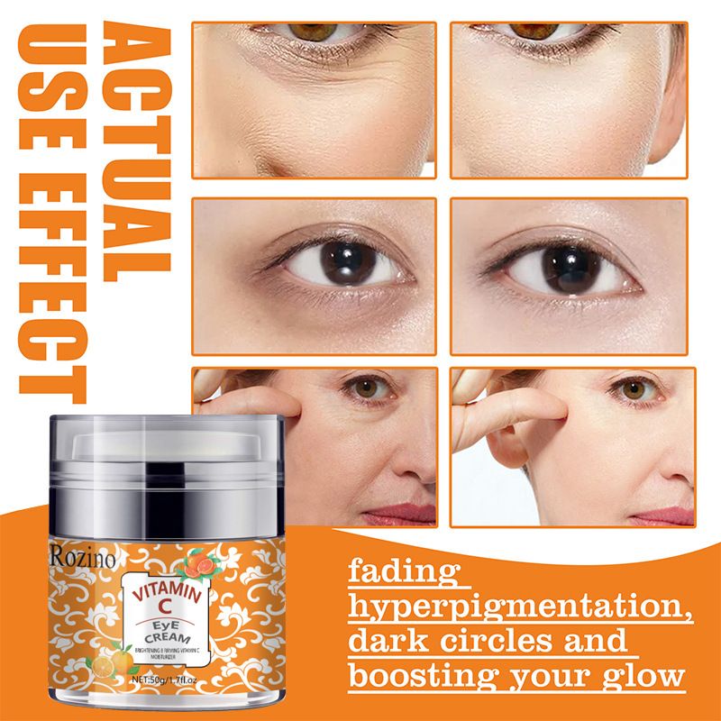 Hidrata las líneas finas, aclara las ojeras, repara, reafirma e ilumina los ojos. Crema para ojos VC_voghion.com