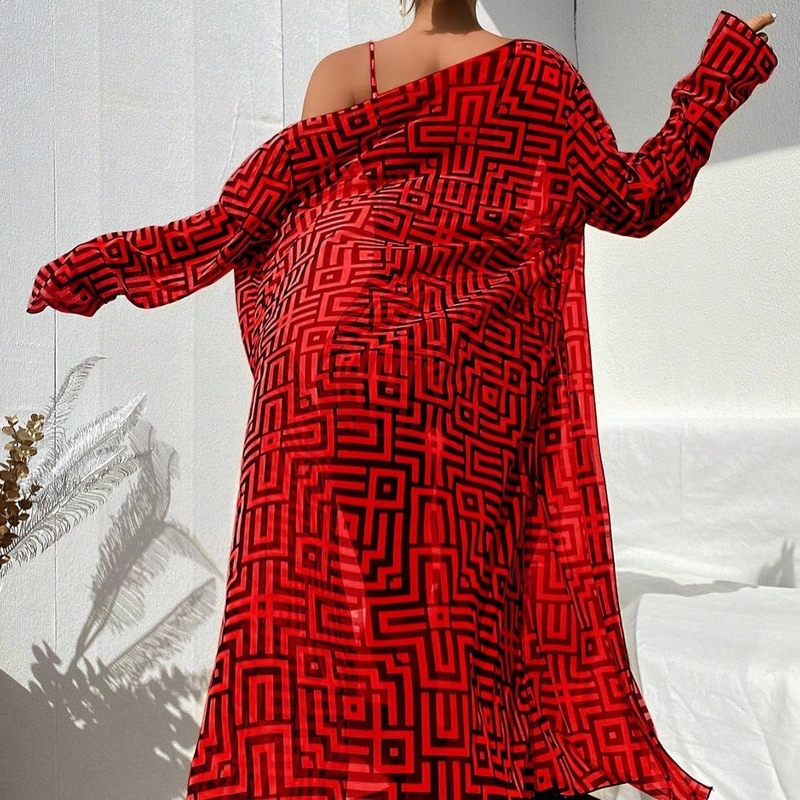 Women's Hot-selling Women's Split Swimsuit Blouse Three-piece Set Gathered Pleated Swimsuit High Waist Swimming Trunks_voghion.com