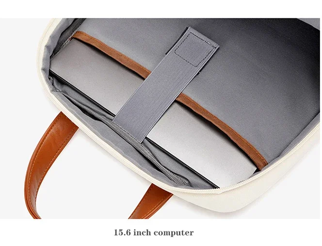 Fashion Women Backpack Large Capacity Casual Travel Bagpack 14 Inch Laptop Backpack School Bag For Teenage Girls_voghion.com