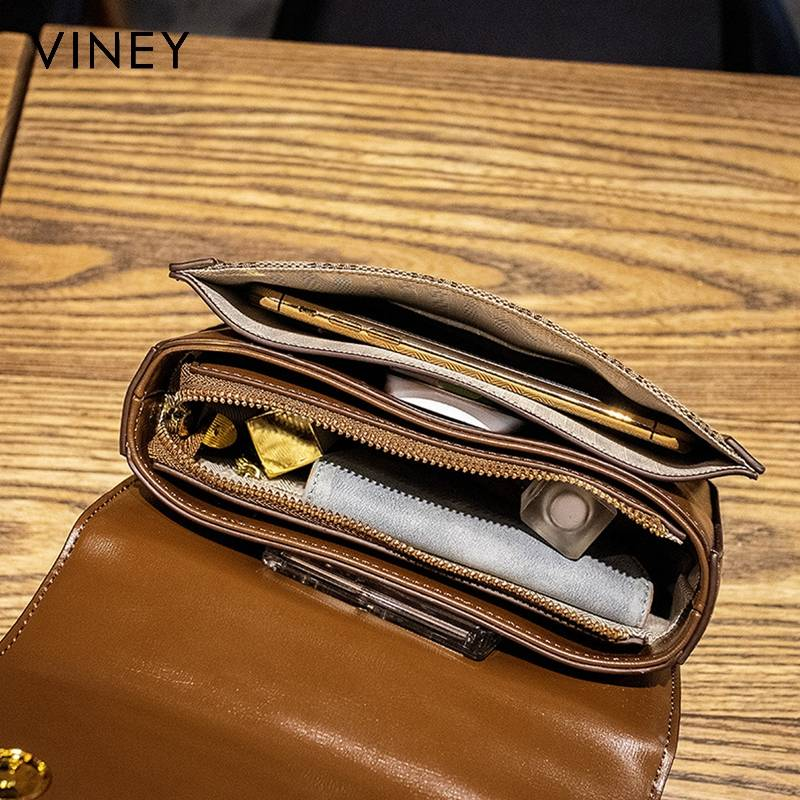 Viney Bag 2025 Neue Damentasche Umhängetasche Achseltasche High-End-Feeling Handgehaltene leichte Luxus-Einzelschulter-Kleintasche_voghion.com