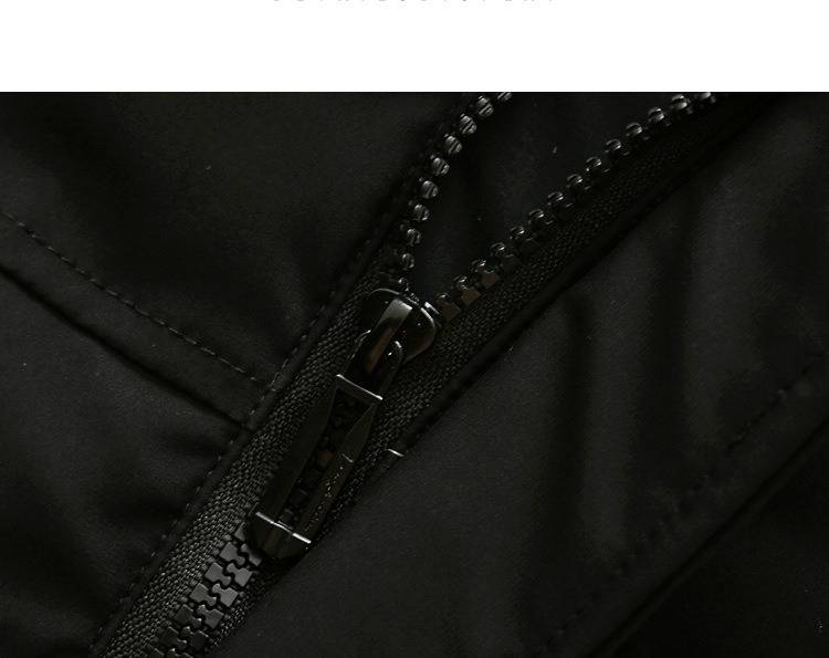 "Herren-Winter-Daunenjacke in Übergröße – Mittellanger, warmer Mantel für große und lange Menschen (Schwarz, XL-10XL)"_voghion.com