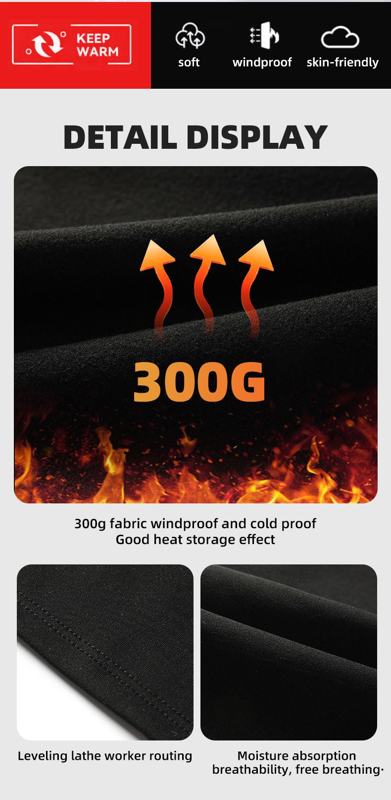 Felpa con cappuccio da ciclismo da uomo, alla moda, antivento, calda, con protezione integrale per il collo, maschera da sci, piccola sciarpa da donna, autunno inverno_voghion.com