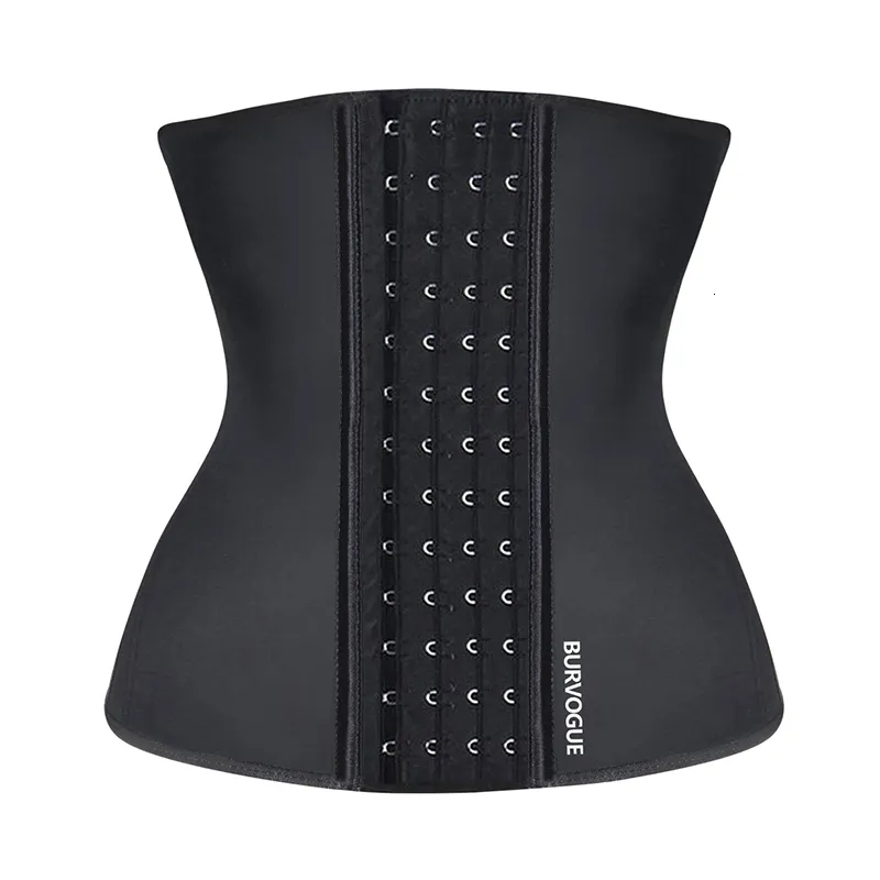 Talje Mave Shaper Burvogue Waist Trainer Korset til Vægttab Kvinder Latex Corset Body Shaper Mave Talje Cincher_voghion.com