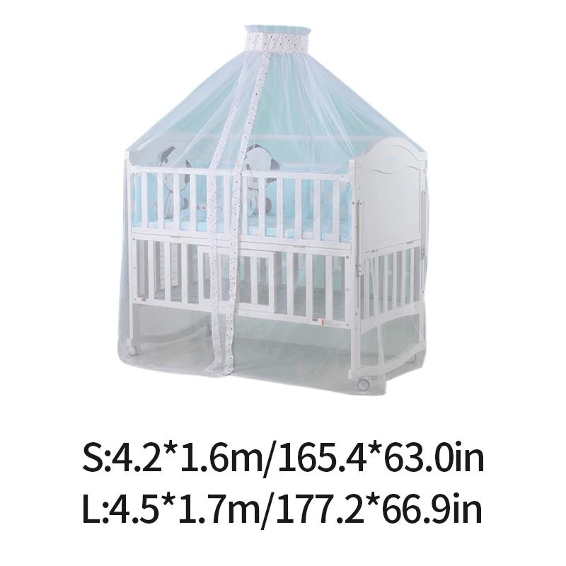 Crib Crib Floor Mosquito Net Door Door Palace Mosquito Net Universal Crib Mosquito Net_voghion.com