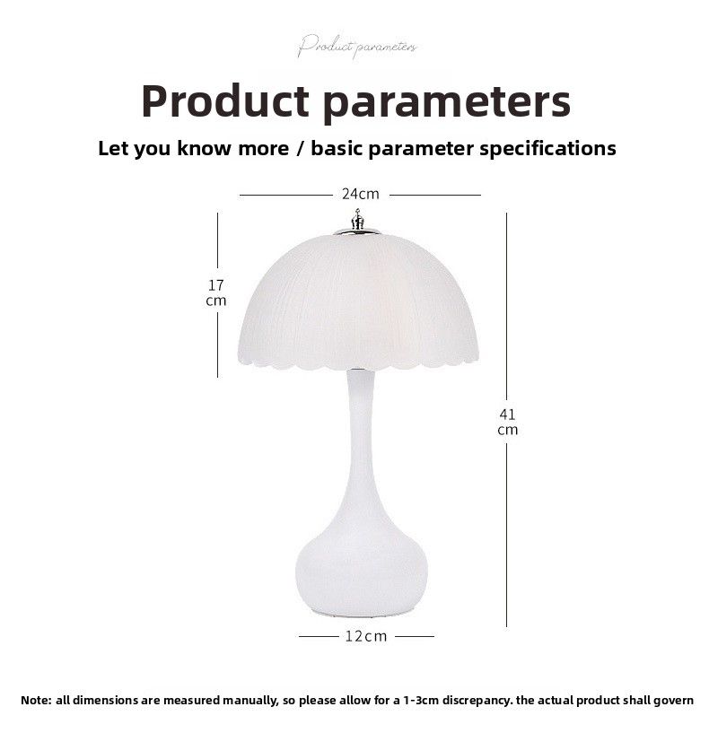 Lampada da comodino 2025 Nuova luce notturna romantica in stile crema per camera da letto principale moderna di lusso di fascia alta_voghion.com