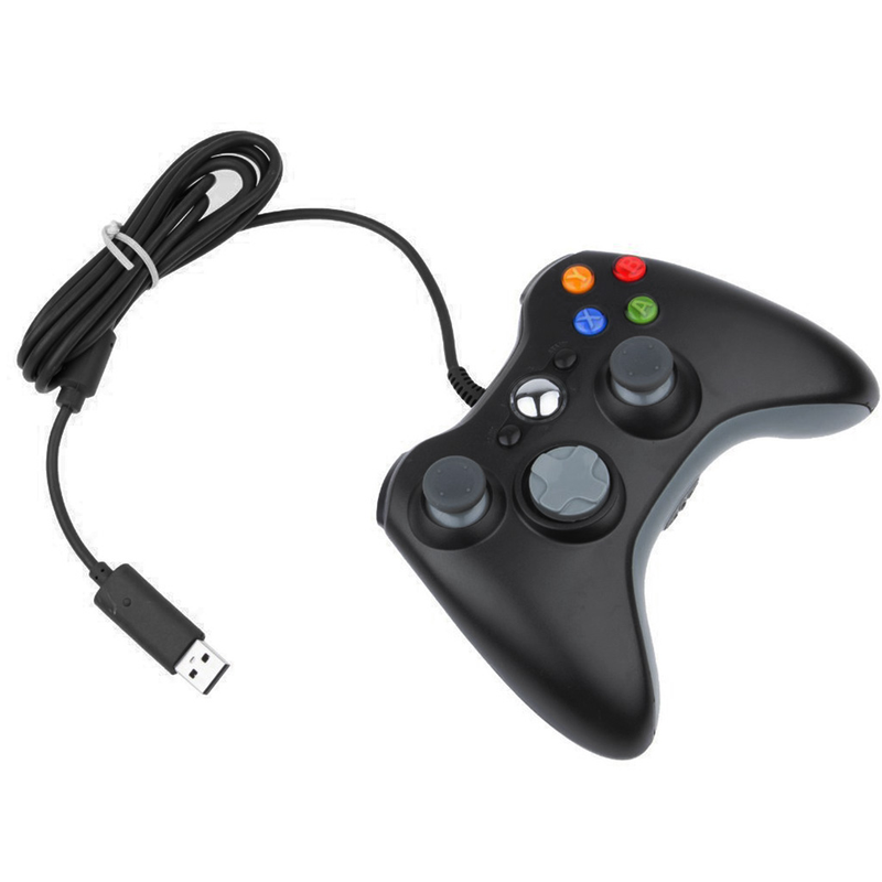 USB Wired Controller Fir Xbox 360 Konsol PC Games Controller Joysticks Gamepad_voghion.com