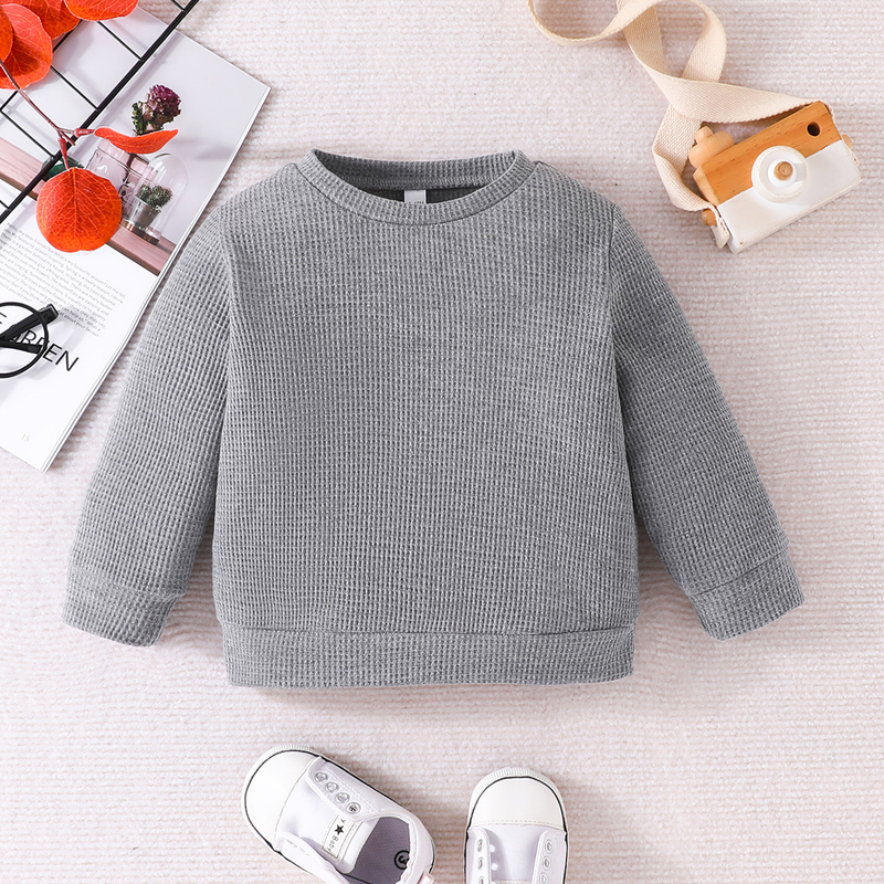 Mother&Kids Hoodie multi-color casual three-piece men's and women's treasure top solid color combination_voghion.com