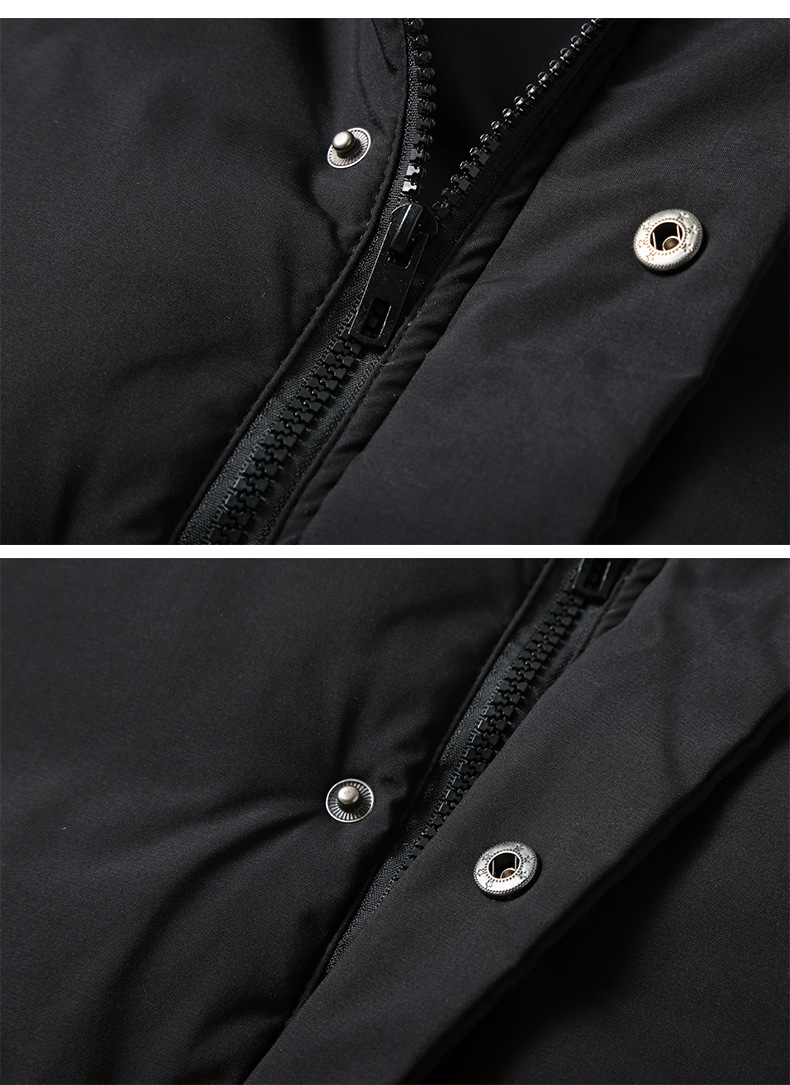 Kapuzenweste für Herren, koreanische Version, lässige, vielseitige Arbeitsweste, modische Weste, ärmellose Jacke, einfarbig und gutaussehend_voghion.com