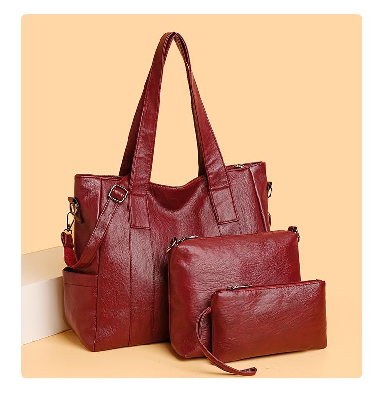 Borse da donna Nuova borsa da donna multi-pezzo per mamma e bambino Borsa a mano da donna con tracolla singola, grande capacità e popolare_voghion.com