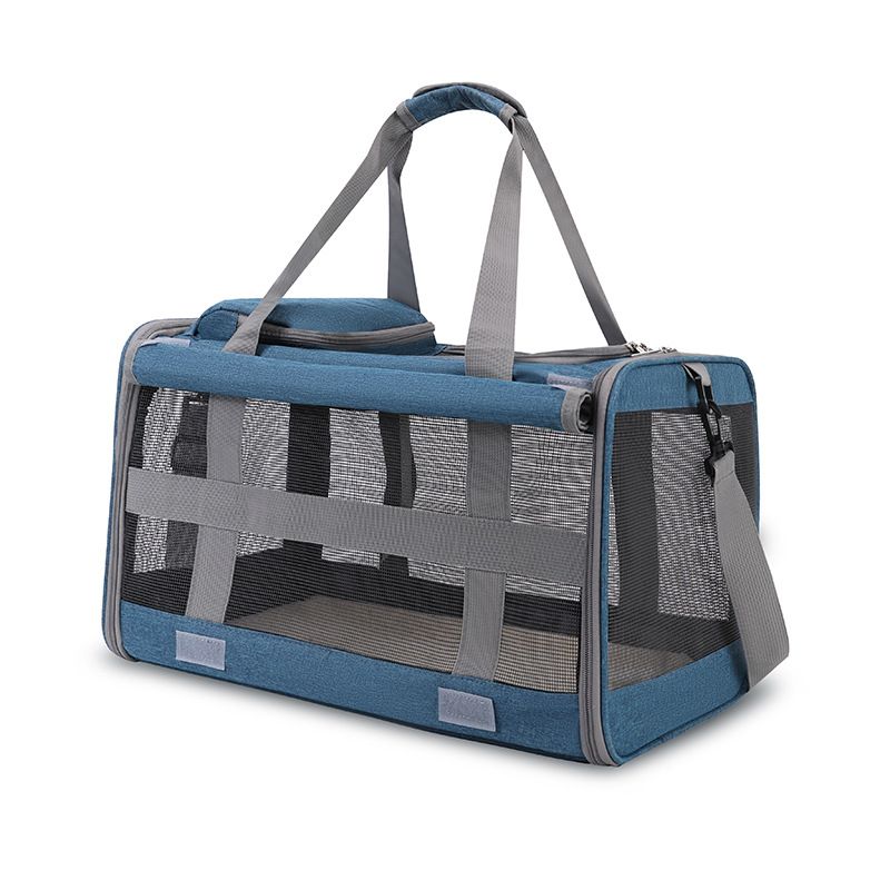 Portable Handheld Carrier Large Space Breathable Foldable Car Cat Bag Pet Box Universal For All Seasons_voghion.com