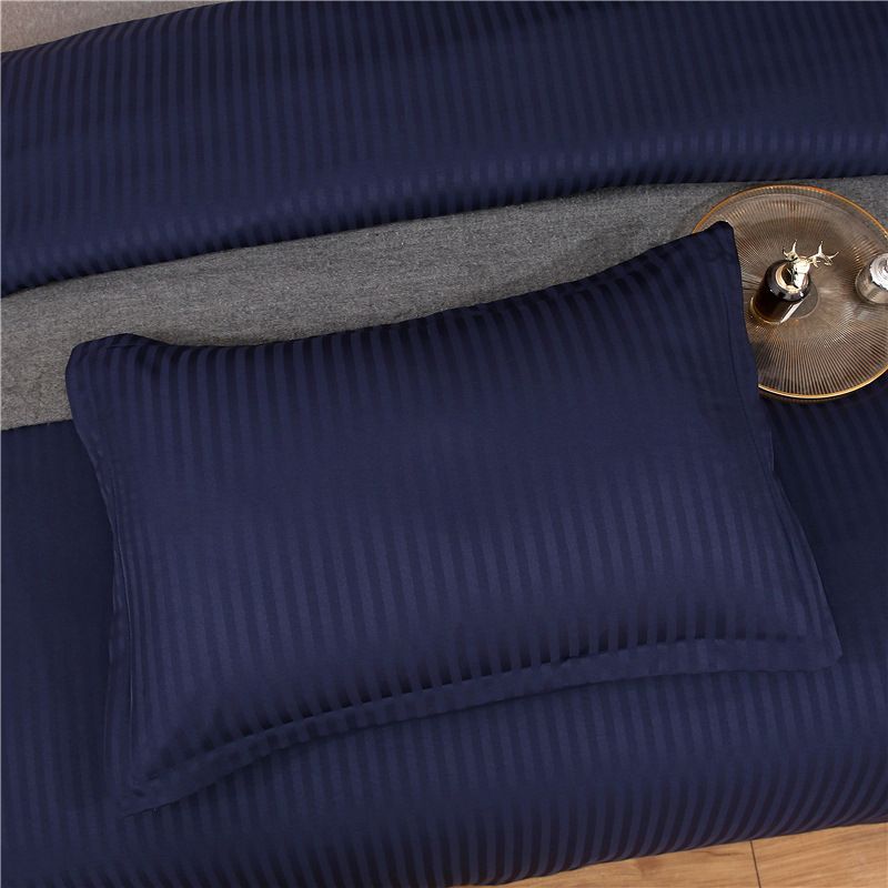 Jacquard-Satin-Bettbezug-Set, luxuriöse 3-teilige Bettwäsche, Kissenbezüge inklusive, knitterfrei, weich_voghion.com
