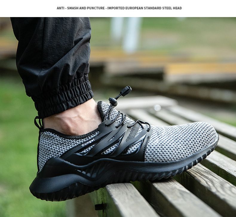 Scarpe sportive casual traspiranti da uomo, nuove e estive, per la protezione del lavoro_voghion.com