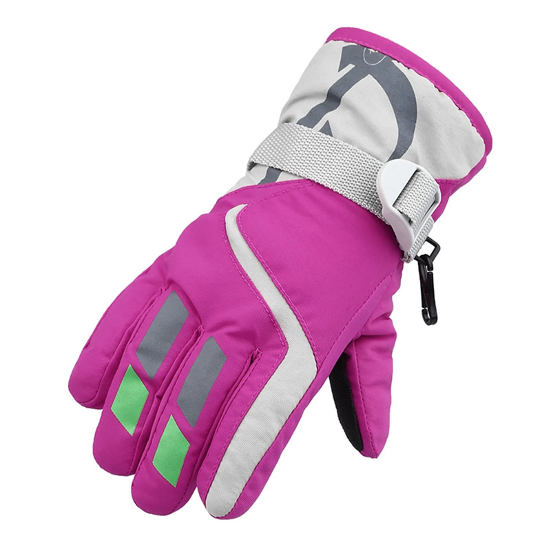Neve Inverno Bambini Sport Sci Ragazze Outdoor Ragazzi Guanti antivento Guanti per donna Quando fa freddo_voghion.com