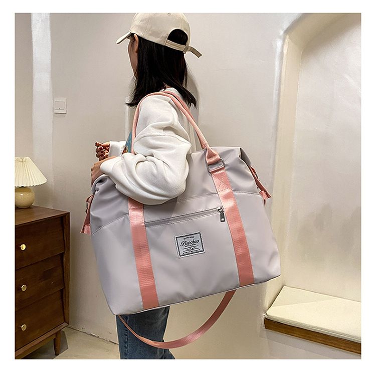 Geantă de călătorie rezistentă la uzură, de mare capacitate, pentru femei în călătorii de afaceri, geantă de bagaj de mână pentru geantă de depozitare pentru maternitate, geantă de îmbarcare_voghion.com