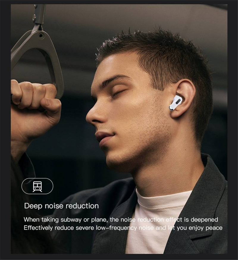 ANC Noise Cancelling Wireless Earbuds, Bluetooth 5.3 HiFi Stereo Earphones With Clear Calls,Bass Sound,IPX7 Waterproof,30H Playtime For IPhone Android_voghion.com