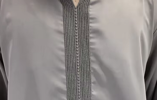 Ropa de hombre Camisa larga de hombre Túnica musulmana_voghion.com