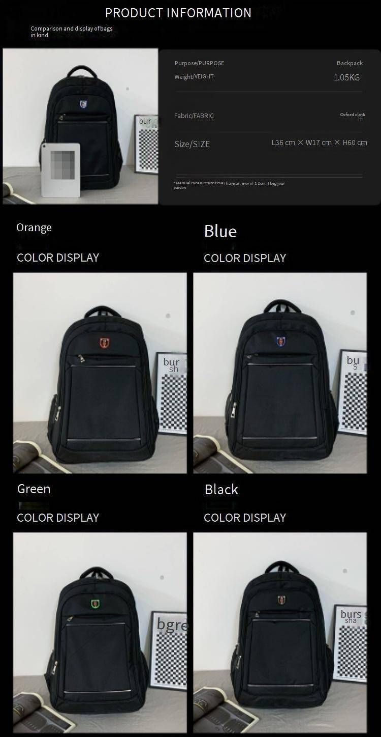 Professioneller Reiserucksack für Business und Uni – Wasserdichter Laptop-Rucksack mit großer Kapazität und Diebstahlschutz-Design, langlebig für Männer und Frauen_voghion.com