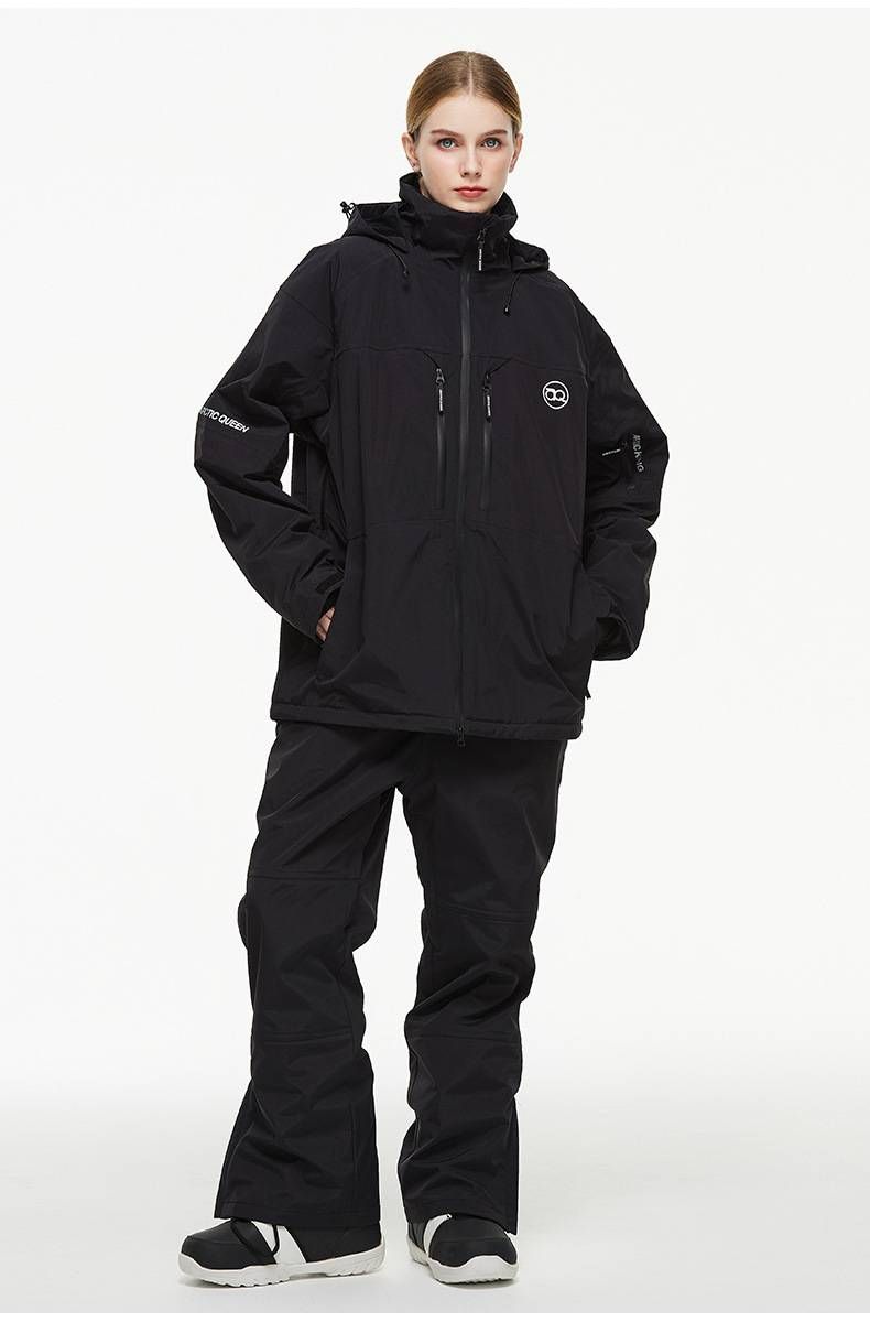 NOKO - Trajes e calças de esqui snowboard impermeáveis para homens e mulheres, novos conjuntos de trajes de esqui._voghion.com