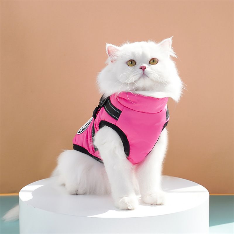 Giacca per cani di grossa taglia con imbracatura, vestiti caldi invernali per cani, per Labrador, impermeabile, cappotto per cani di grossa taglia, chihuahua, bulldog francese_voghion.com