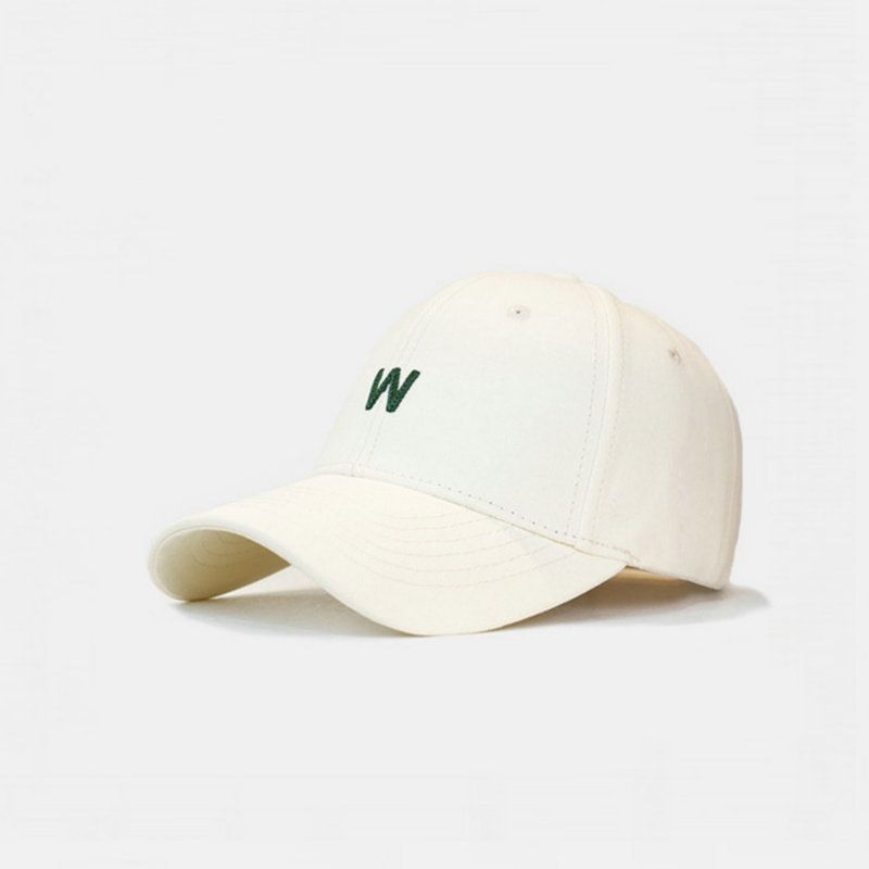Egyszerű betűs, kemény tetejű, ívelt ereszű baseballsapka férfiaknak és nőknek, divatos márka pároknak, lezser, sokoldalú, kis arcforma, nap_voghion.com