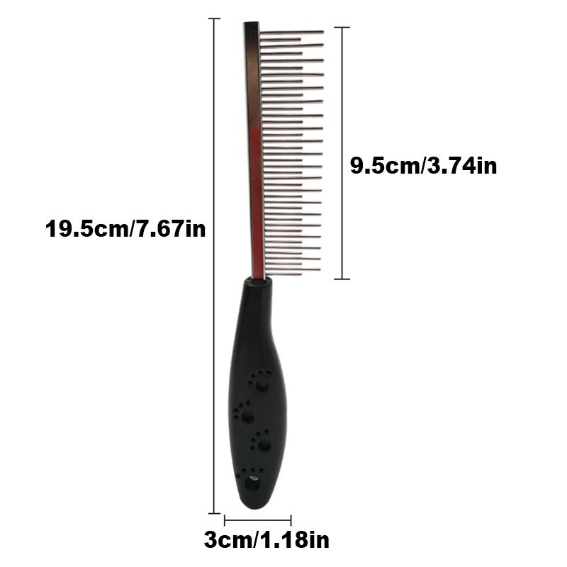 YOUDUDU Stainless Steel Dog Comb By PawParty Store_voghion.com
