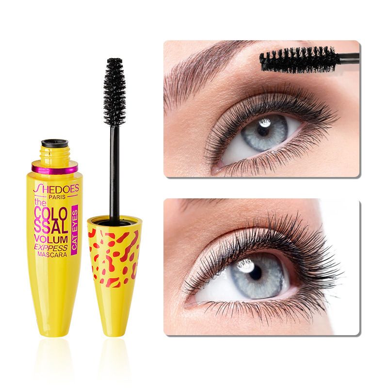 SHEDOES make-up spatten, transpiratie, vlekken, anti-stripping, lange krul, dikke oogschaduw_voghion.com