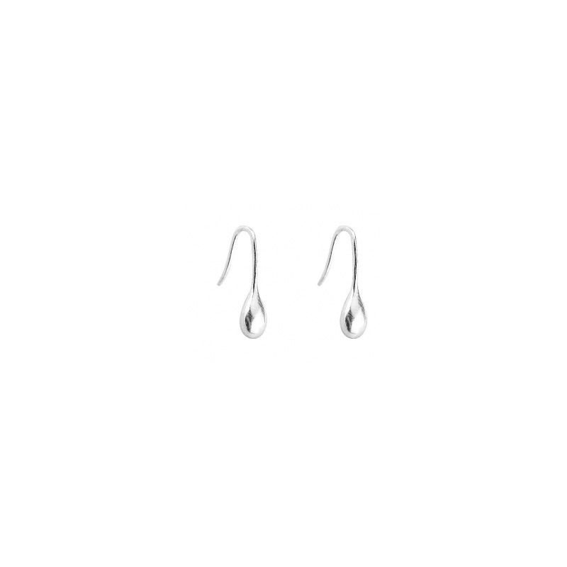 Orecchini pendenti in acciaio inossidabile per donna, stile coreano, design liscio, stile minimalista, tendenza per il pendolarismo_voghion.com