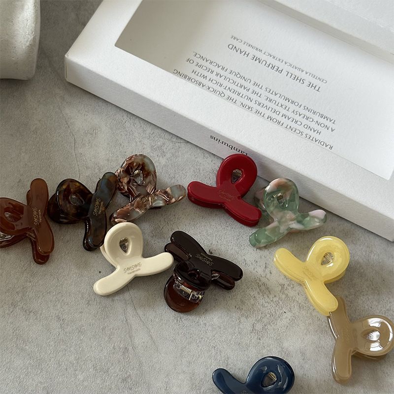 Stile coreano acetato carino multicolore piccola forcina a croce mini fermaglio per capelli laterale frangia principessa fermaglio per capelli accessori per copricapo_voghion.com