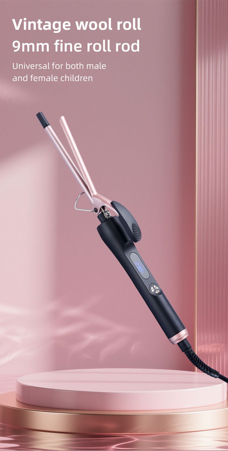 Ceramic Wool Egg Roll Straightener Home Hair Care Foam Curling Iron_voghion.com