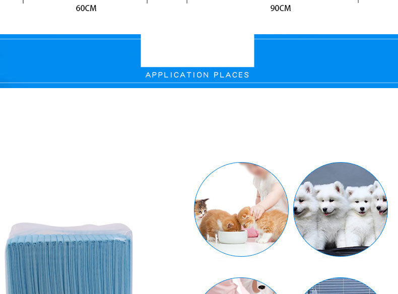 Scutec îngroșat pentru câini, scutec din hârtie pentru animale de companie, scutec Teddy, scutec pentru câini_voghion.com