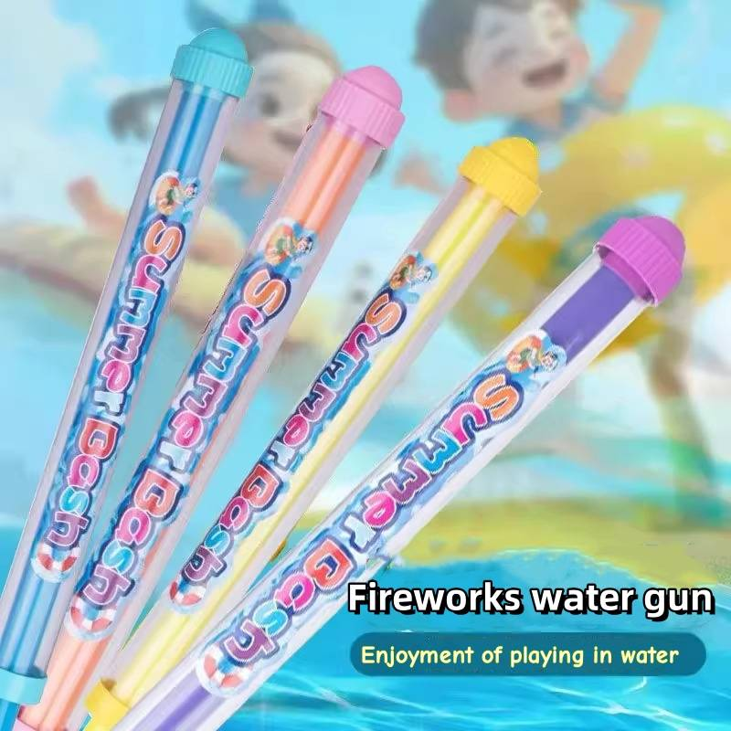 NUOVO-1 pz, pistole ad acqua per fuochi d'artificio, accessori per foto con atmosfera di fuochi d'artificio ad acqua, giocattoli per bambini con cannone ad acqua per fuochi d'artificio, giocattoli estivi con giochi d'acqua_voghion.com