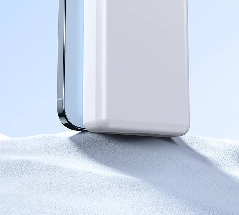 Banco de energía portátil de gran capacidad de 50 000 mAh con pantalla LED, interfaz tipo C, linterna y carga rápida de 22,5 W._voghion.com