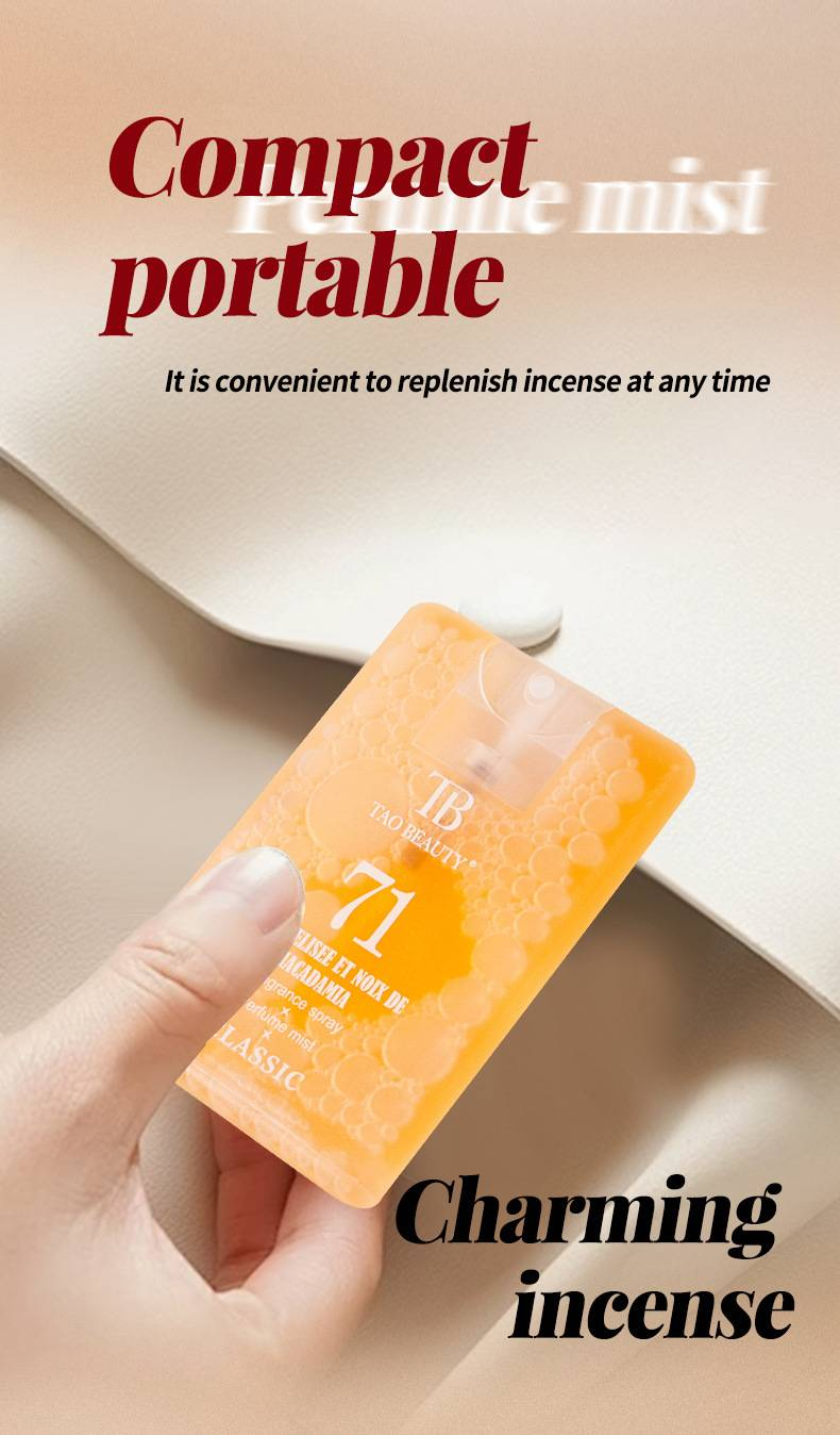 Spray de fragrância digital de bolso Tao Beauty - sem álcool, de longa duração, 6 aromas_voghion.com