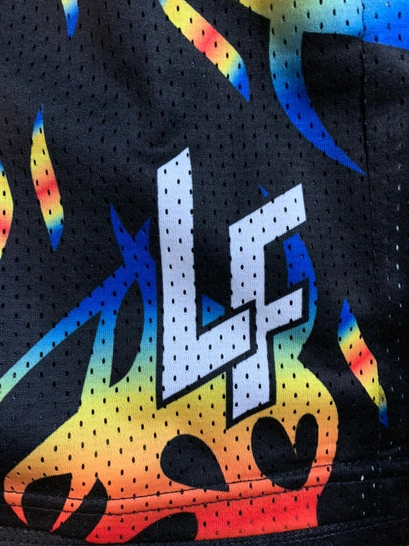 Herrkläder Strandbasketbyxor Sportshorts Löpning herr Fitness mesh andas snabbtorkande hipster casual lös träning plus size byxor_voghion.com