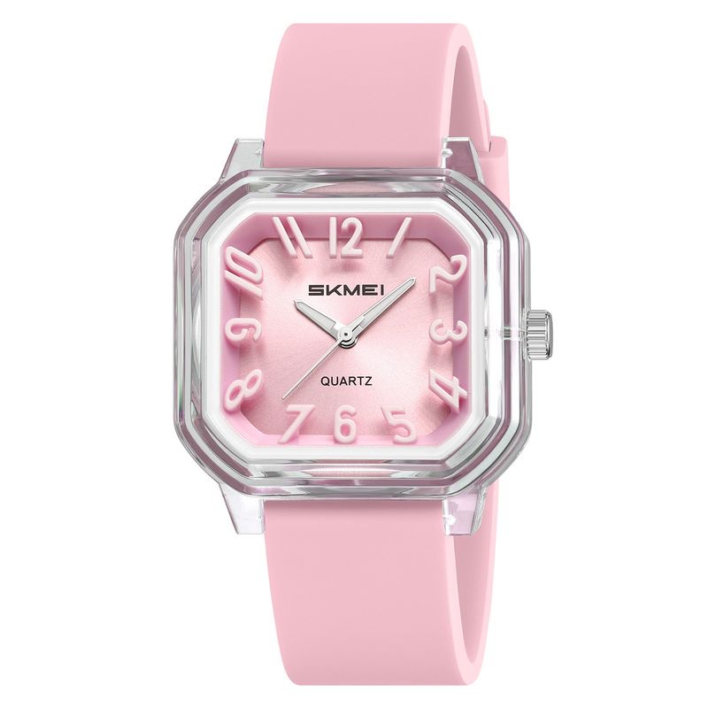 Reloj de cuarzo Moment Beauty Summer Jelly Color para mujeres y estudiantes, con correa de silicona, a la moda, para parejas_voghion.com