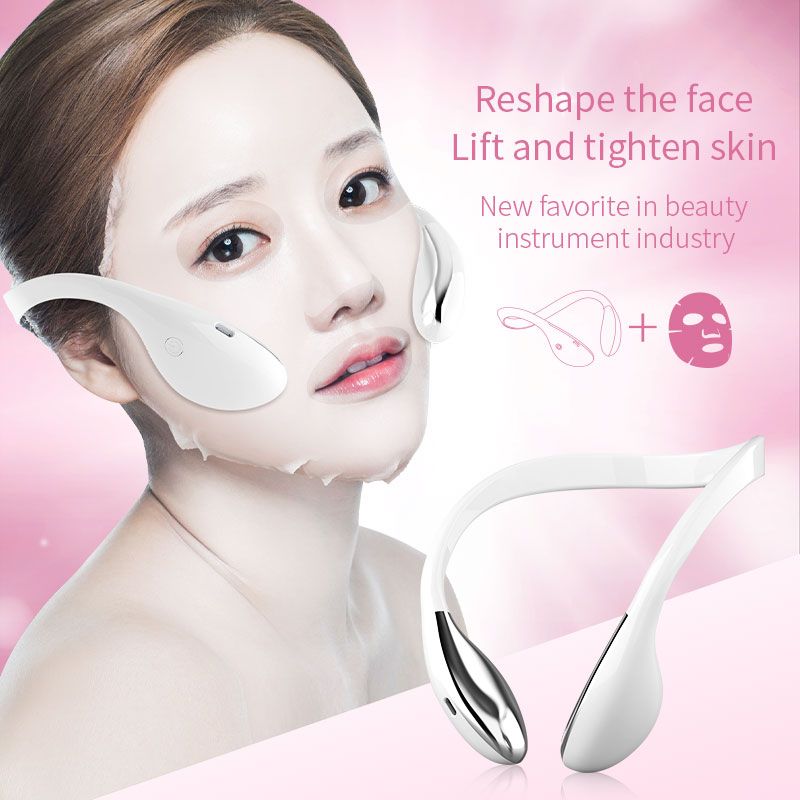 Αντιγηραντικό V-type Slimming Lifting Σύσφιξη Facial Instrument Masseter Mask EMS Facial Lifter Έξυπνη συσκευή ανύψωσης προσώπου Face Care_voghion.com