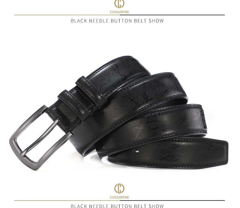 HOT Nei Moud Männer Echt Designer Riemen fir Männer Nagelschnalle mat Liederriemen Geschäftskleed Männer Riemen HQ091_voghion.com