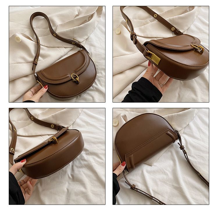 Piccola borsa per donna 2024 nuovo stile autunno e inverno borsa a tracolla retrò versatile texture nicchia borsa a tracolla sottobraccio_voghion.com