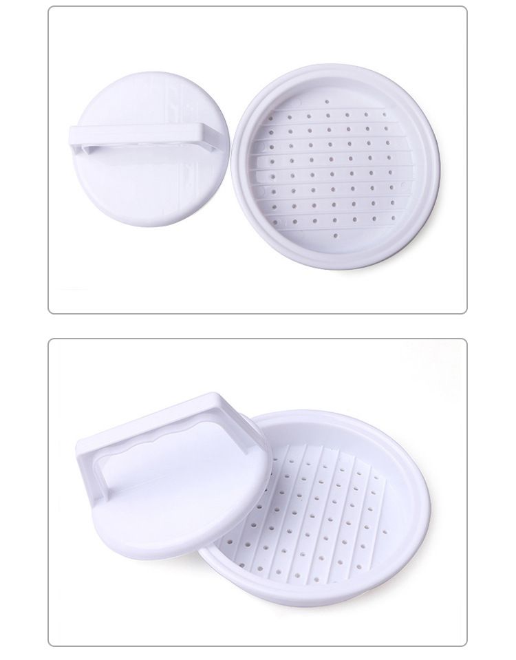 Stampo per hamburger in plastica multifunzionale per utensili da cucina_voghion.com