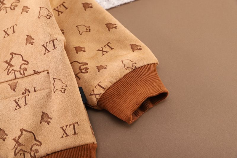 Berniukų viršutiniai drabužiai 2024 m. pavasariui ir rudeniui, nauja vaikiška striukė, stilinga moteriška laisvalaikio palaidinė kūdikiui_voghion.com